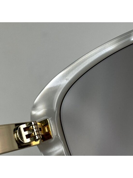 Gucci Sunglasses Interlocking Gradient Acetate White Gold Eyewear main image 3